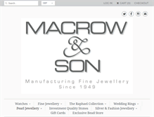 Tablet Screenshot of macrow.com